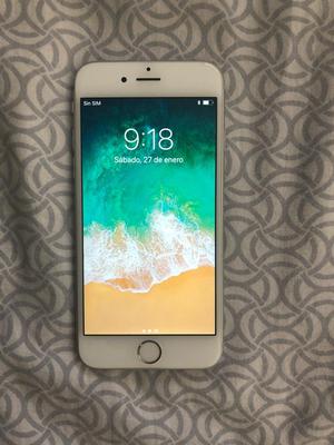 iPhone Silver Blanco 6S 64 Gb Como Nuevo 