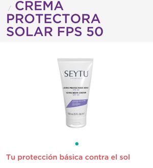 Crema de Proteccion Solar
