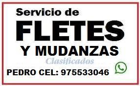 servicios de fletes y mudanzas