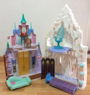 Disney Castillo Frozen de Elsa Y Anna.