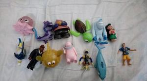 Figuras Disney Stitch Monster Inc Buscando a Nemo McDonalds