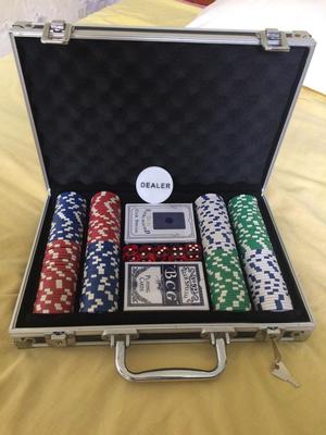 Póker Set Game 200 Fichas con Maletín