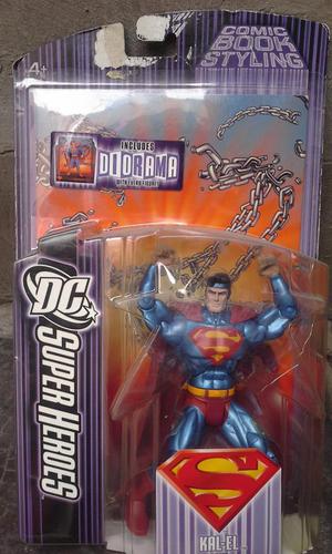SUPERMAN DC COMICS KAL EL. DC SUPERHEROES. MATTEL .