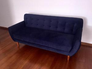 Sofá de 3 Cuerpos Azul