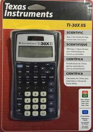 Calculadora Científica Texas Instruments Ti-30x Iis (nueva)