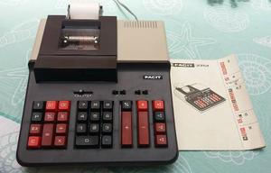 Calculadora Con Impresora Antigua Marca Facit