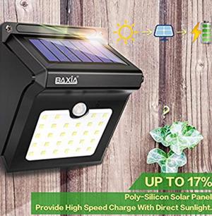Luz Solar LED con Sensor de Movimiento Upgraded