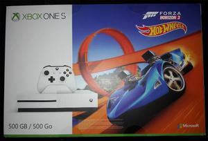 Microsoft Xbox One S 500gb Forza Horizon 3 Hot Wheels- Nuevo