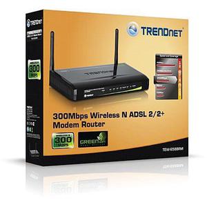 Modem Router - Trednnet N300 Wireless Adsl 2/2+