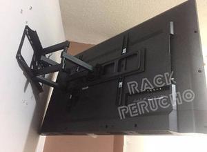 Rack Movil Plegable Tv 100% Fabrica + Instalación 42 A 65