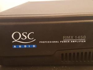 Amplificador De Poder Qsc Profesional Audio Rmx Series 