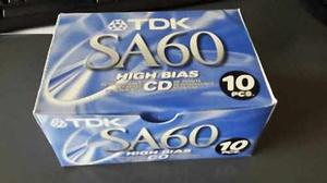Cassettes Audio Cromo Tdk Sa 60high Bias Cd