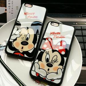 Case Mickey Minnie para iPhone 5, 5s