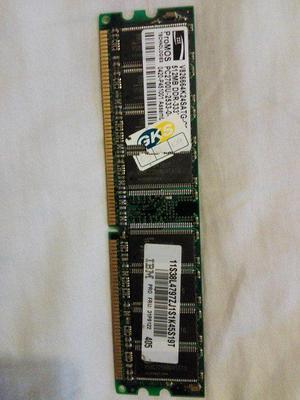 Memoria ram 512mb DDR