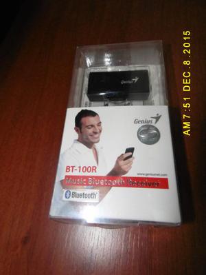 Vendo Music Bluetooth Receiver BT100R Genius Nuevo
