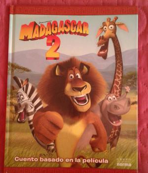 Madagascar 2. Cuento Infantil Empastado