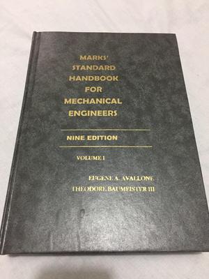 Manual Marks Ingeniero Macánico (Inglés)