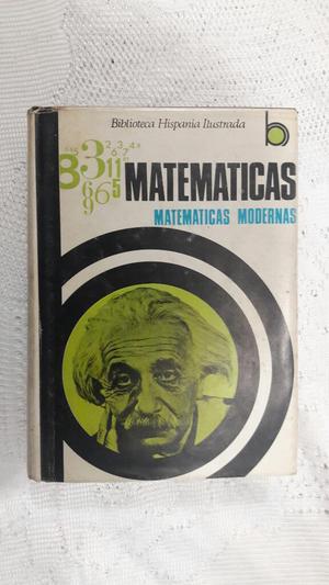 Matematicas Modernas Biblioteca Hispania