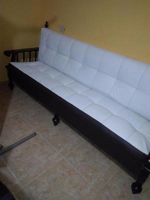 SILLON LARGO COLONIAL TORNEADO