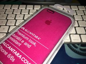 Alcantara Case para iPhone 6 iPhone 6s Nuevo en estuche