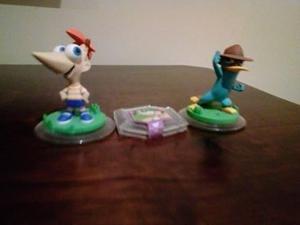 Phineas, Perry Y Disco De Poder Disney Infinity