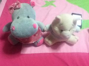 2 peluches hermosos