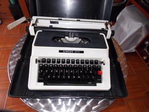 maquina de escribir mecanica marca singer operativa