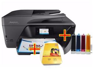 Impresora Hp Oficejet Pro+papel Kodak+sistema Continuo