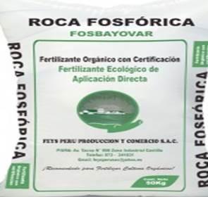 VENTA DE ROCA FOSFORICA, con certif. organica EN JAEN, PERU