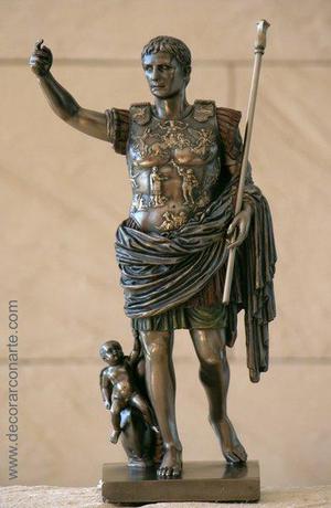 escultura romana julio cesar