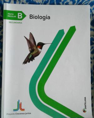 libro de texto y actividades biologia