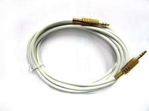 Cable Auxiliar Dorado Jack 3.5 Mm De Audio Alta Calidad