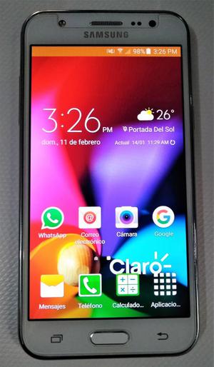 Celular Samsung Galaxy J5 Blanco Como Nuevo 8gb, 2gb Ram