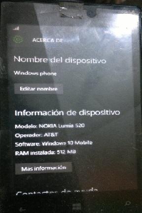 Nokia Lumia para reparar o repuesto no android IOS windows