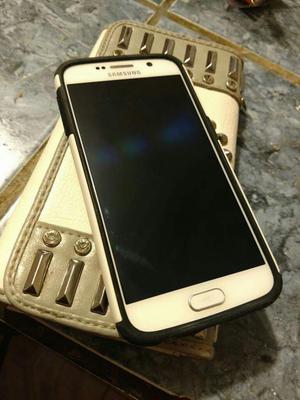 Samsung S6 Blanco 9/10 Original Libre
