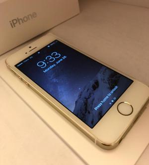 iPhone 5S Gold 16GB en caja original