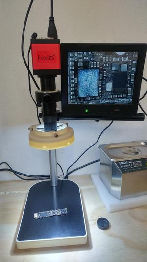 Microscopio de 13 Mpx para Electronica