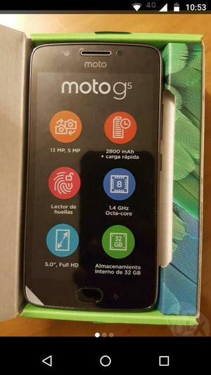 Moto G5 Nuevo Caja