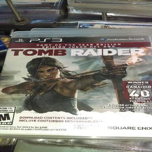 Ps3 Tomb Raider