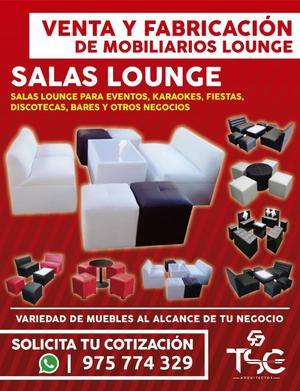 Salas Lounge para Eventos, Bares, Etc