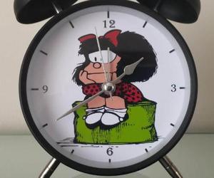 Reloj Despertador Estilo Vintage Mafalda D Mesa Alarma