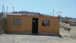 Casita.conterreno de 102 Mts.huacho.las