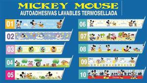Cenefa Mickey Mouse- Stickers -vinilos -decoracion Bebe