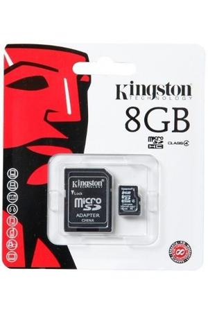 Memoria Kingston Micro Sd 8gb Clase 4 Tarjeta Memory Usb