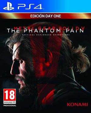 Metal Gear Solid 5 The Phantom Pain Ps4 (usado) Day One Edit