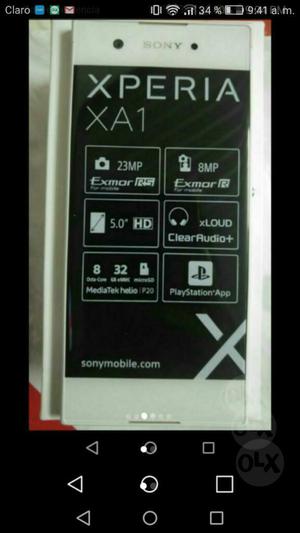 Vendo Sony Xa1