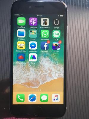 iPhone 6 de 32gb gris espacial para usar solo como iPod