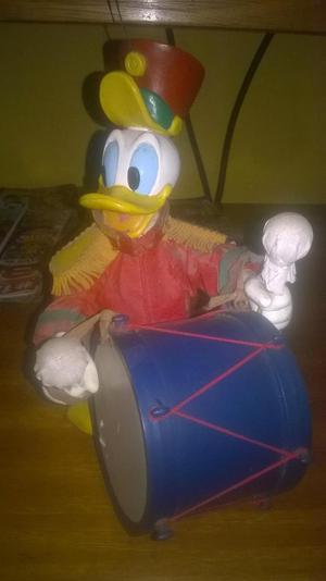 Antigua Figura del Pato Donald Original Disney