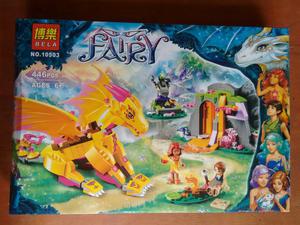 Fairy Dragon Amarillo 2 Figuras Fantasia Alternativo Lego