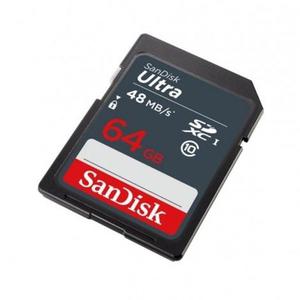 Memoria Sd Sandisk Ultra 64gb Sdhc Uhs-i Card P/camara Digit